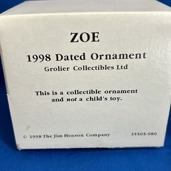 Grolier Sesame Street Zoe Dated - Picture 8 of 9